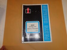 International Harvester 444 Manitou Tractor Parts Catalog Book