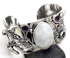 925 Sterling Silver Moonstone