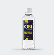 12 x OB1 Hand Sanitiser Gel