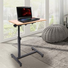 Rolling Laptop Desk Adjustable