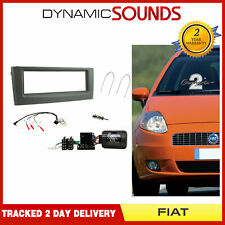 CTKFT06 Single Din Car Stereo Fascia Steering Kit for Fiat Grande Punto 2005>