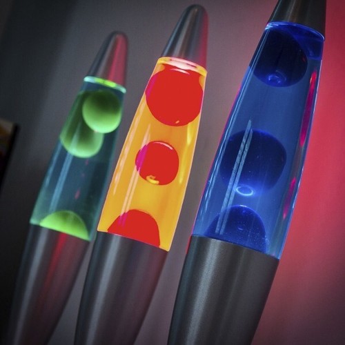 Green lava lamp innovagoods - green, in