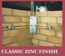 Blakes Internal Corner Building Profile – 1 pair ZINC PLATED