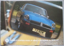 1976 MGB GT Brochure