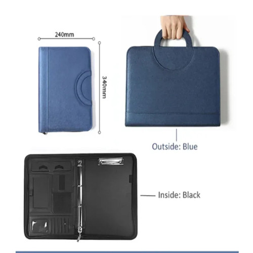 Leather portfolio padfolio - leather,