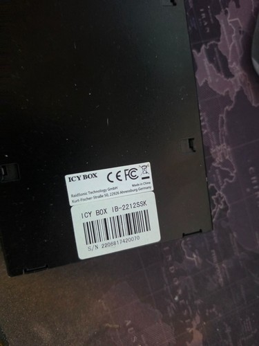 Icy box 2212ssk mobile - box,