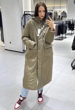Zara Zw Collection Long Puffer