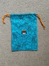 Jellycat London Blue Drawstring Dust Bag Official, Small, 27x19cm