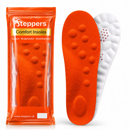 Steppers insoles technology - steppers,