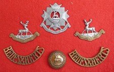 Cap & Collar Badges, Shoulder