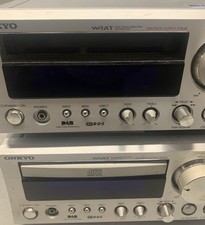 Pair Of Onkyo CR-505DAB CD DAB Receiver -  Not Fully Tested 