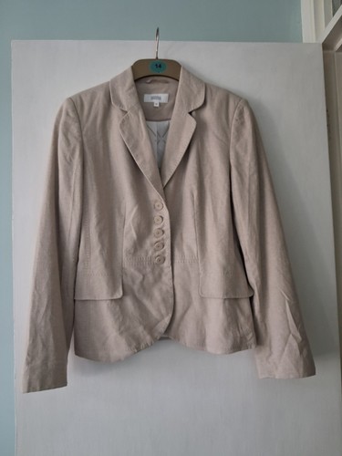 Marks spencer linen - &, jacket