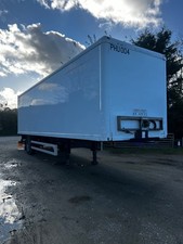 DONBUR 2007 10mtr single axle boxvan urban trailer.