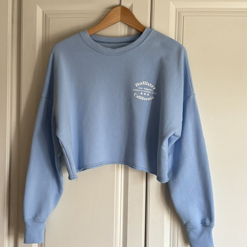 Hollister cropped sweatshirt - hollister,