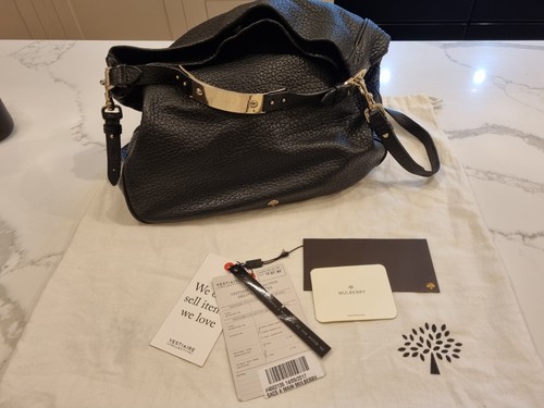 Mulberry evelina black leather - black,