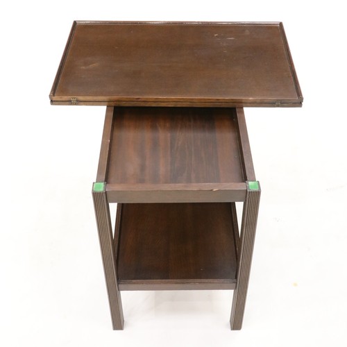 Vintage card table green baize - vintage,