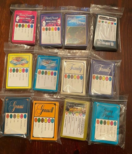 Trivial pursuit card packs - pursuit, of