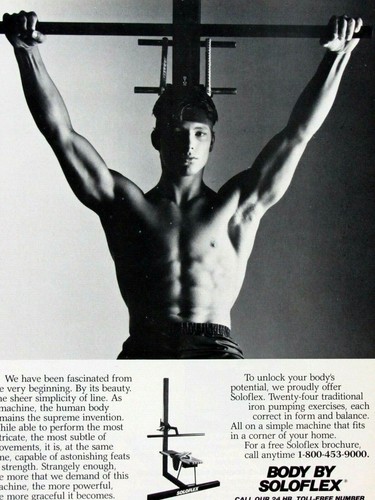 1984 soloflex vintage body - body, by
