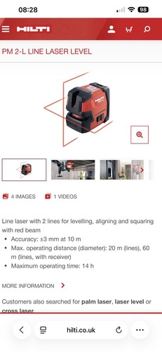 Hilti pm2 laser level - , pm2-l