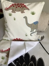 14” Laura Ashley Dinosaur Fabric Cushion Cover