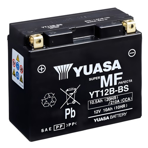 Yt12b battery yuasa - yuasa, 12v
