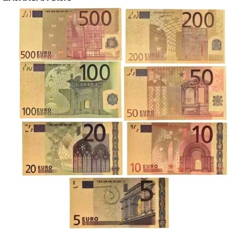 Full set gold - set, bank