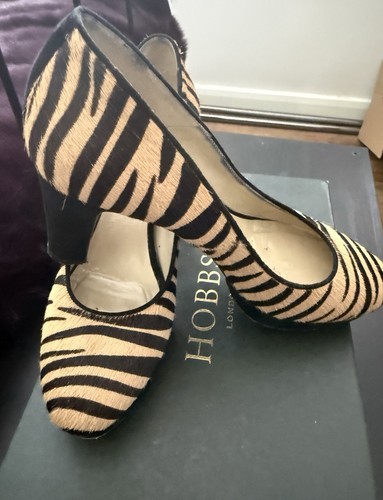 Hobbs london zebra print calf - hobbs,