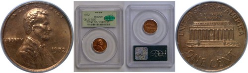1972 doubled die - doubled, reverse