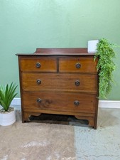 Antique Edwardian Solid Inlaid