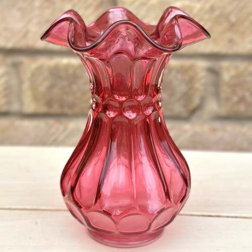 Fenton country cranberry dot - fenton, &