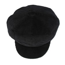 Classic Corduroy Cotton Baker Boy Cap Vintage Spitfire Gatsby Flat Cap Mens Hat