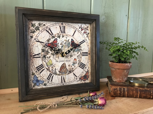 Butterfly garden wall desk - garden,