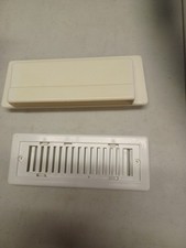 Pair of caravan through wall vents with slide open/closed