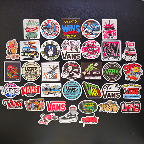 Retro skateboard stickers - skateboard,
