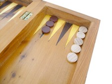 Spare Parts : Wooden Backgammon or Draughts Pieces Movers - 15mm / 0.6" [WB-10]