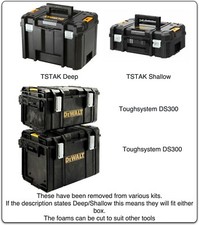 Dewalt TSTAK & Toughsystem