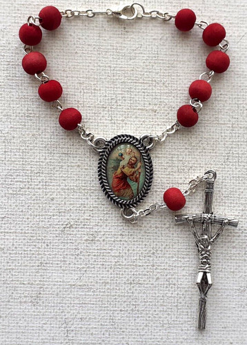 Car rosary rose - rosary,
