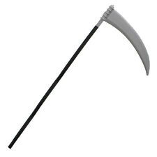 Grim Reaper Scythe - 102cm Detachable Plastic Scythe Halloween Staff - Perfect
