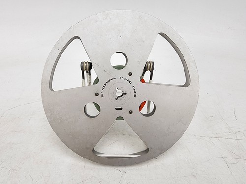 Vintage ferrograph metal reel - metal,
