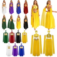 Women Belly Dance Outfit 4pcs