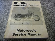 Kawasaki VN1500 Classic FI Motorcycle Service Manual 99924-1260-01