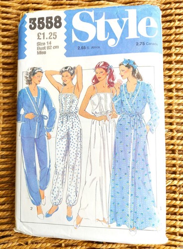 1980s style sewing pattern - style,