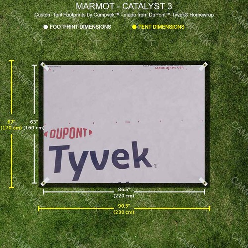 Tyvek footprint for - footprint,