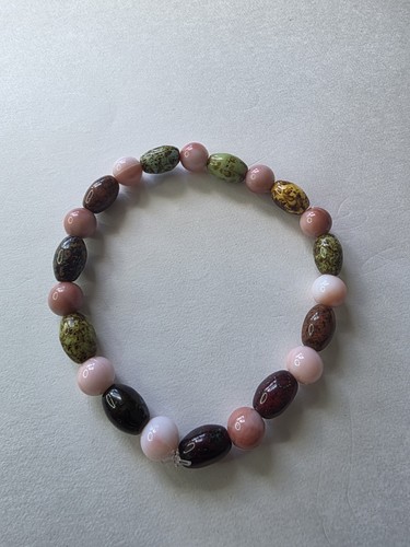 Handmade stretch bracelet with - bracelet,