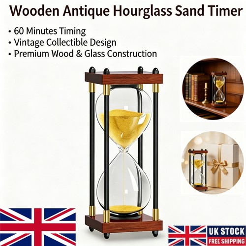 Minutes sand timer - minutes, wooden