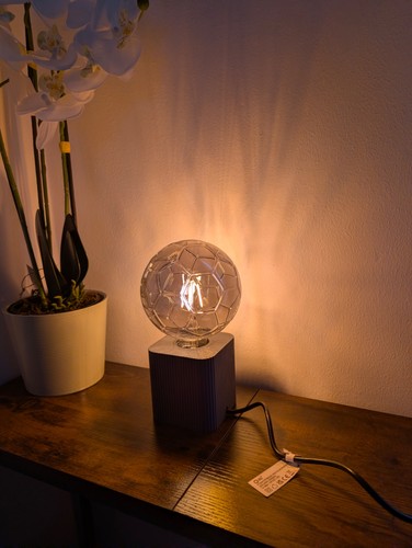 Led football shape - football, white