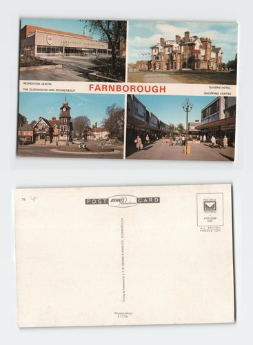 Vintage postcard farnborough - vintage,