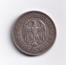 Nazi Germany 5 Reichsmark 1935