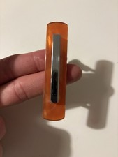 Vintage lucite Door Handles Orange