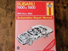 1980-1989 Subaru 1600 & 1800